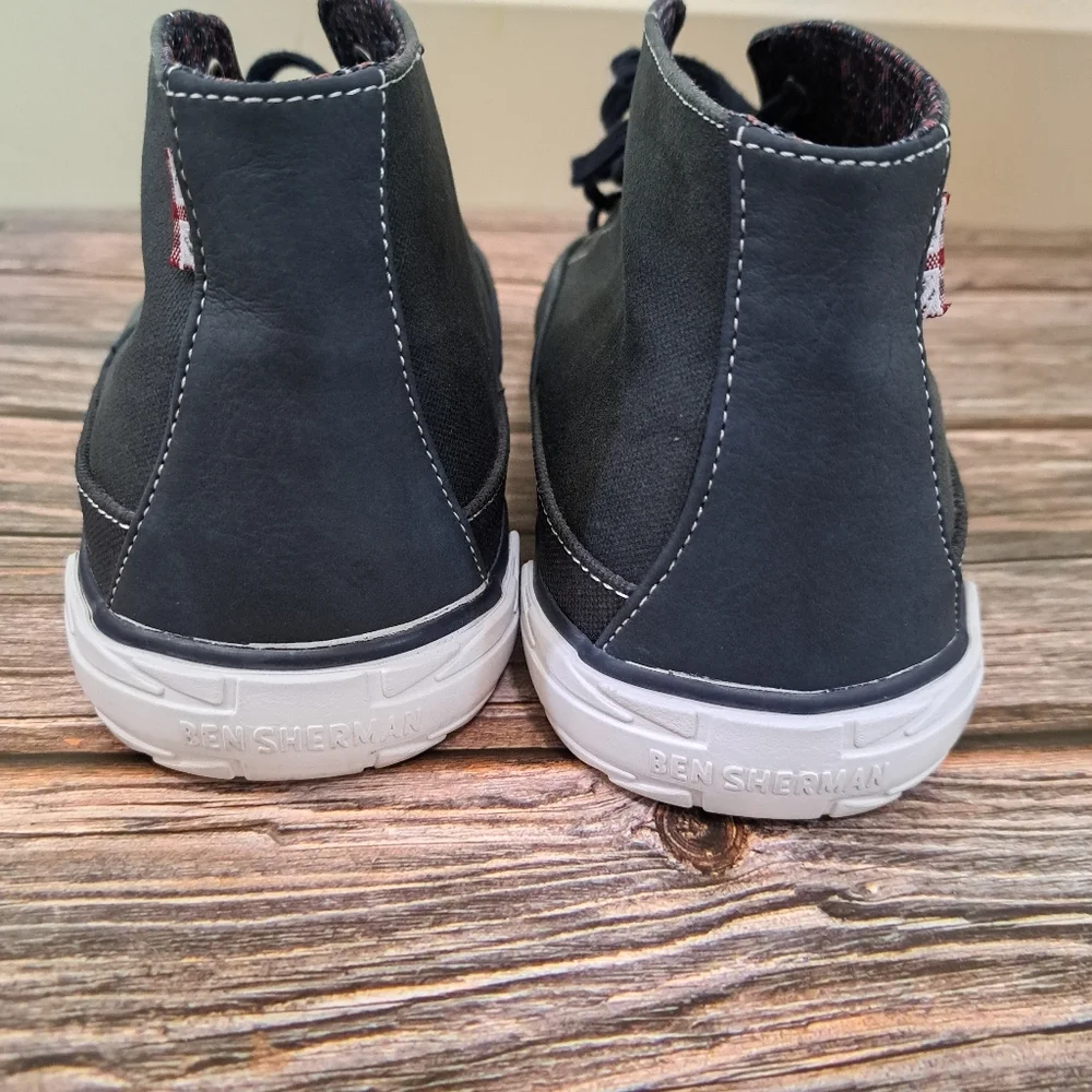 Men's‎ Size 11 Ben Sherman Black Canvas Sneakers